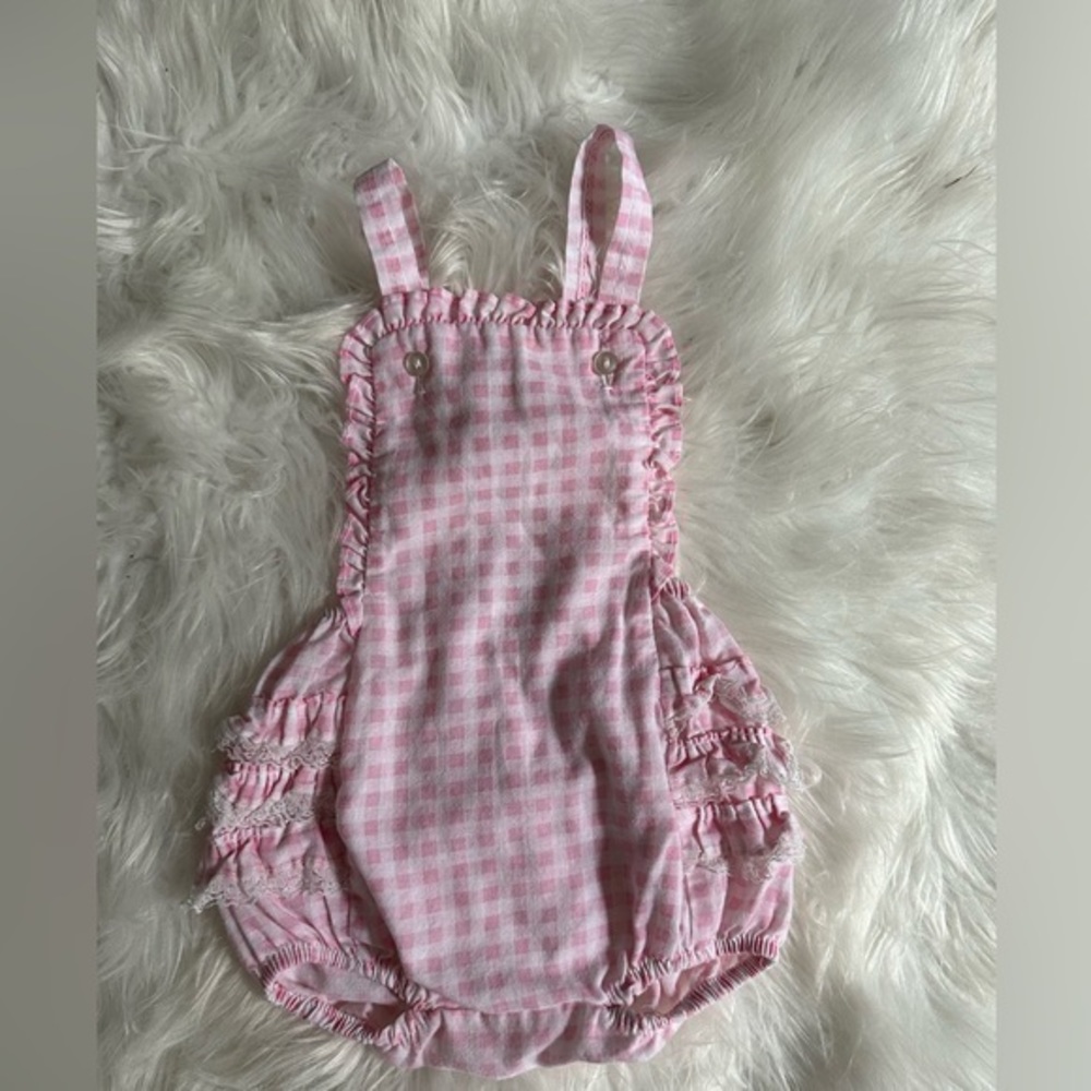 Vintage babygirl sunsuit